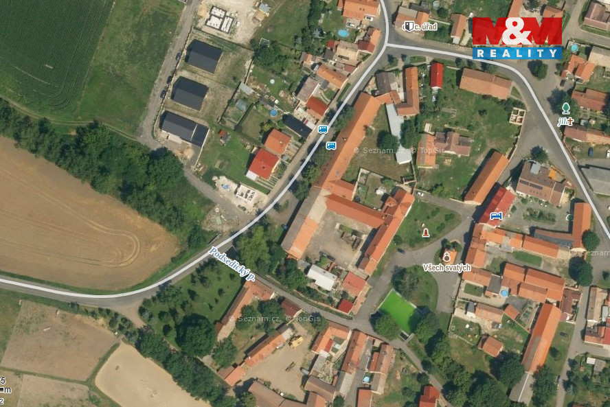 Prodej pozemku k bydlení, 349 m², Černiv - 19