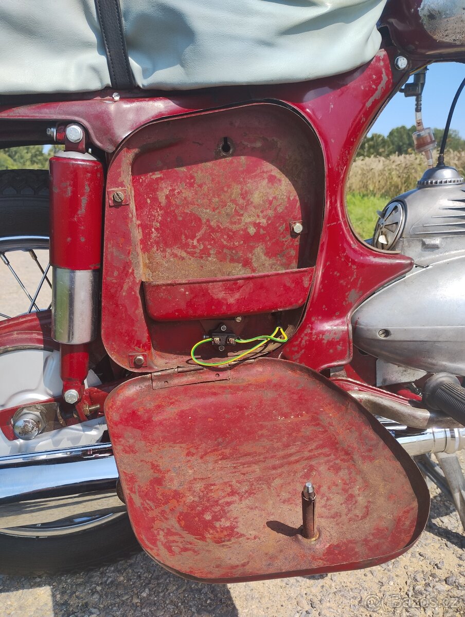 Původní jawa kývačka 250/353 1957 po komple - 19