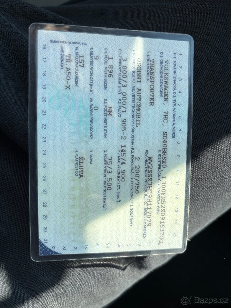 VW Transporter BUS 8mist 1.9tdi 75kw Long - 19