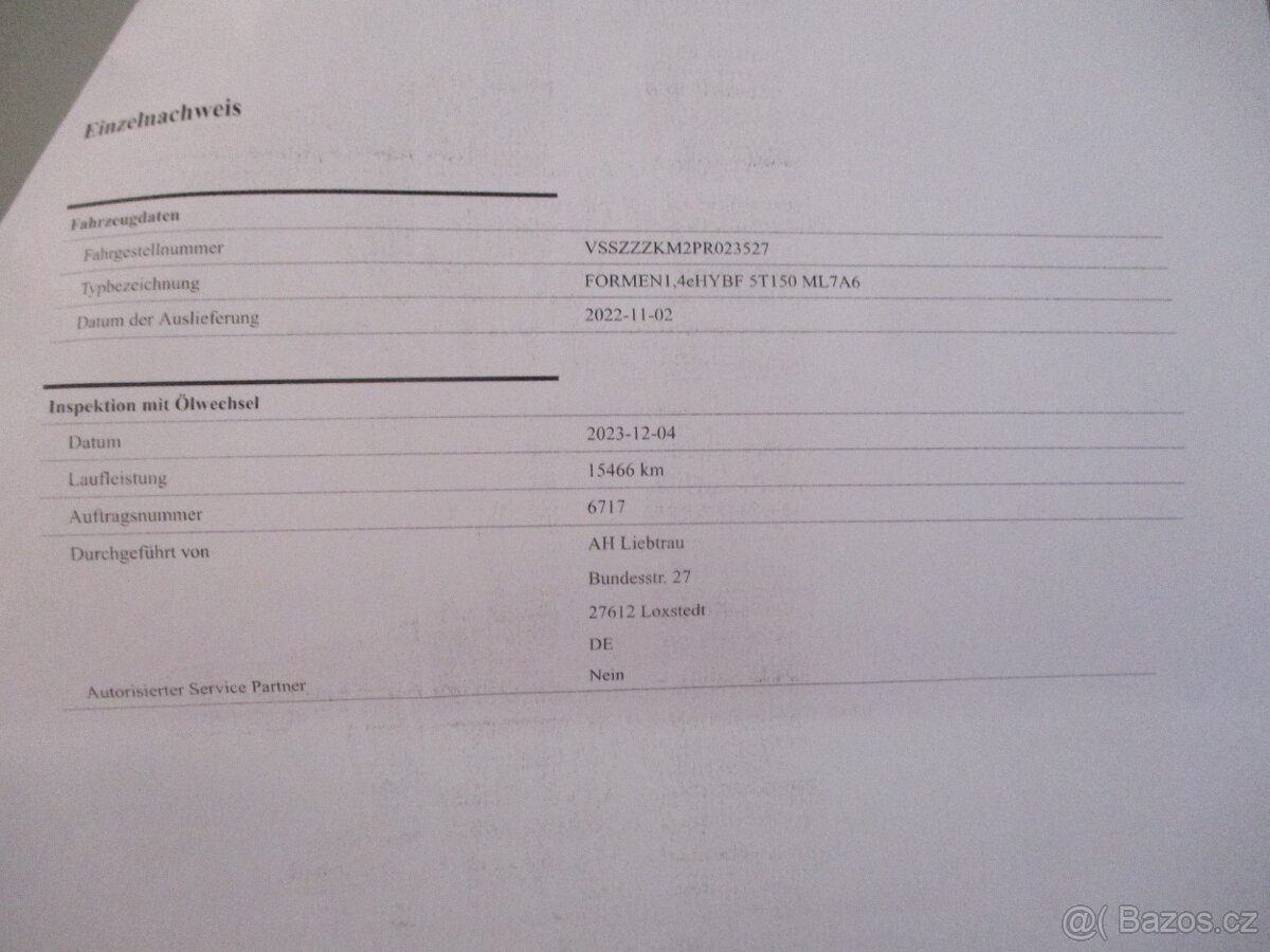 Cupra Formentor 1.4 TSi e-HYBRID 204PS DSG 11/2022 - 19