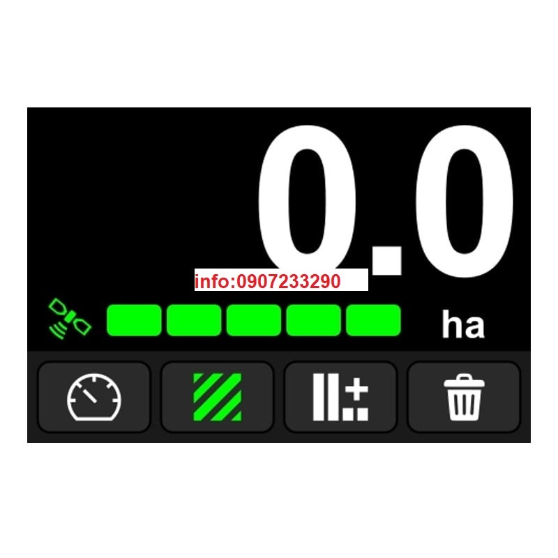 GPS HEKTÁROMĚR-TACHOMETR-RYCHLOMĚR - 19