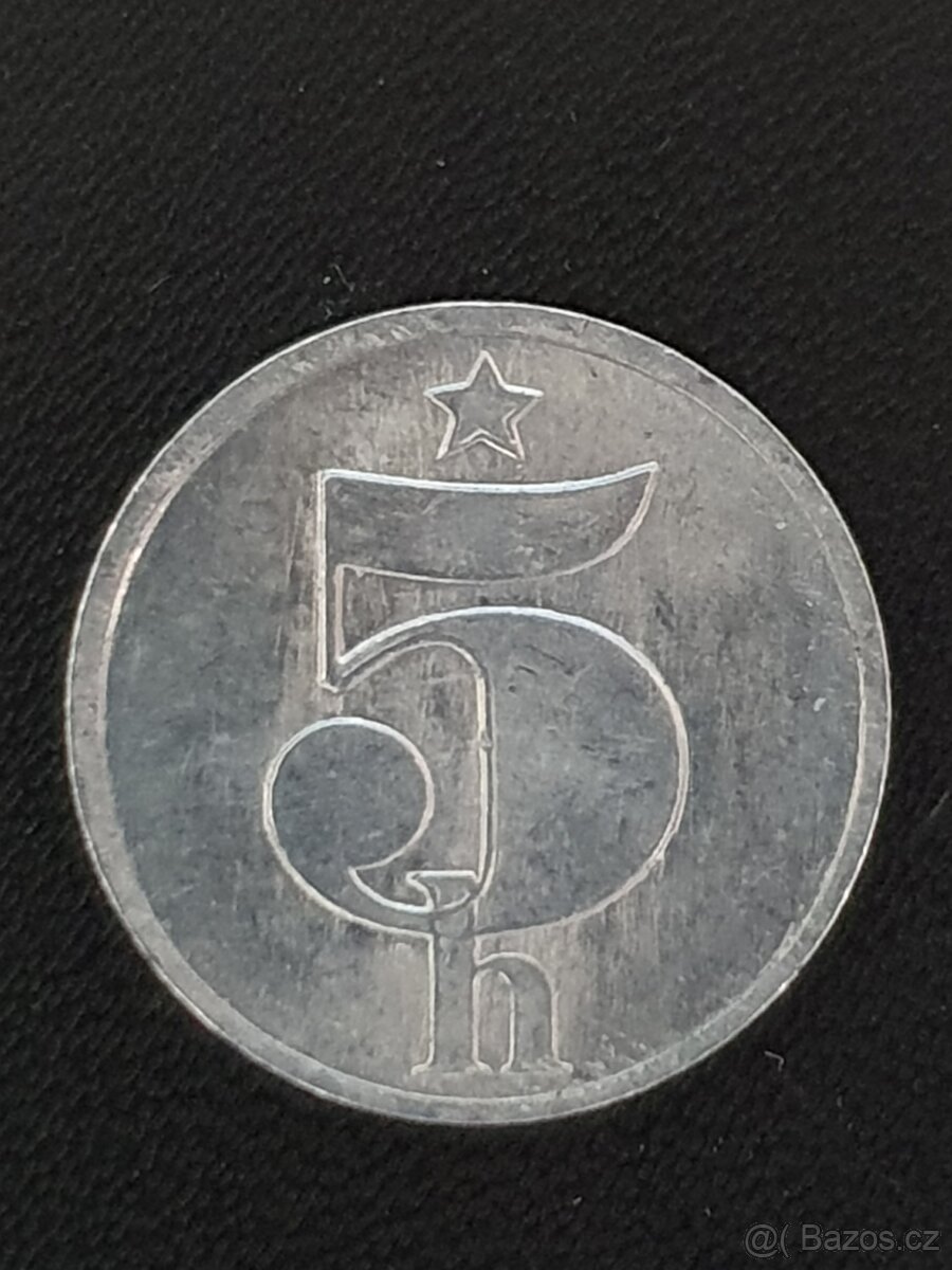 Prodám 5 halíř mince - 19