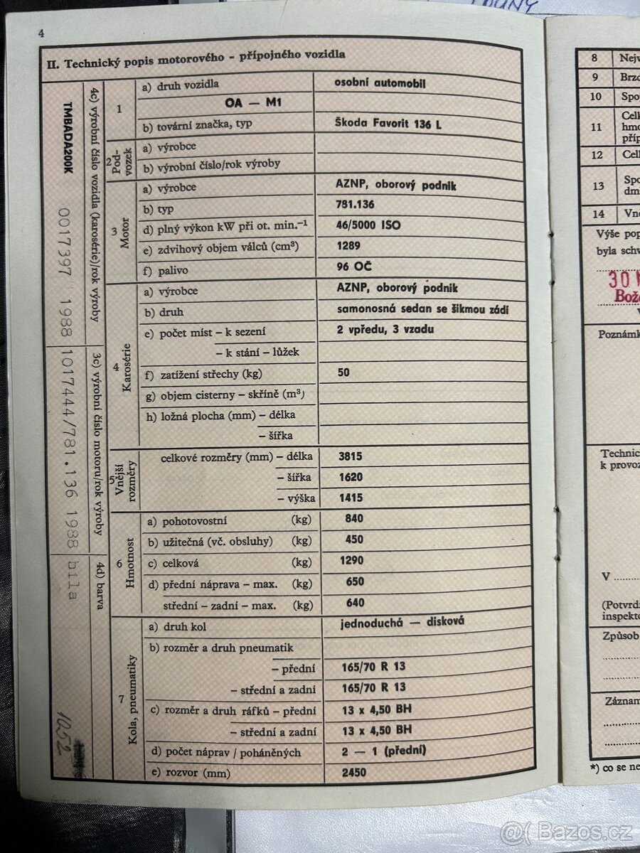 Škoda Favorit 136 - 19