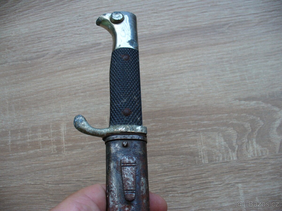 Nemecky-valecny vychazkovy bajonet-Carl Eickhorn na 98k. - 19