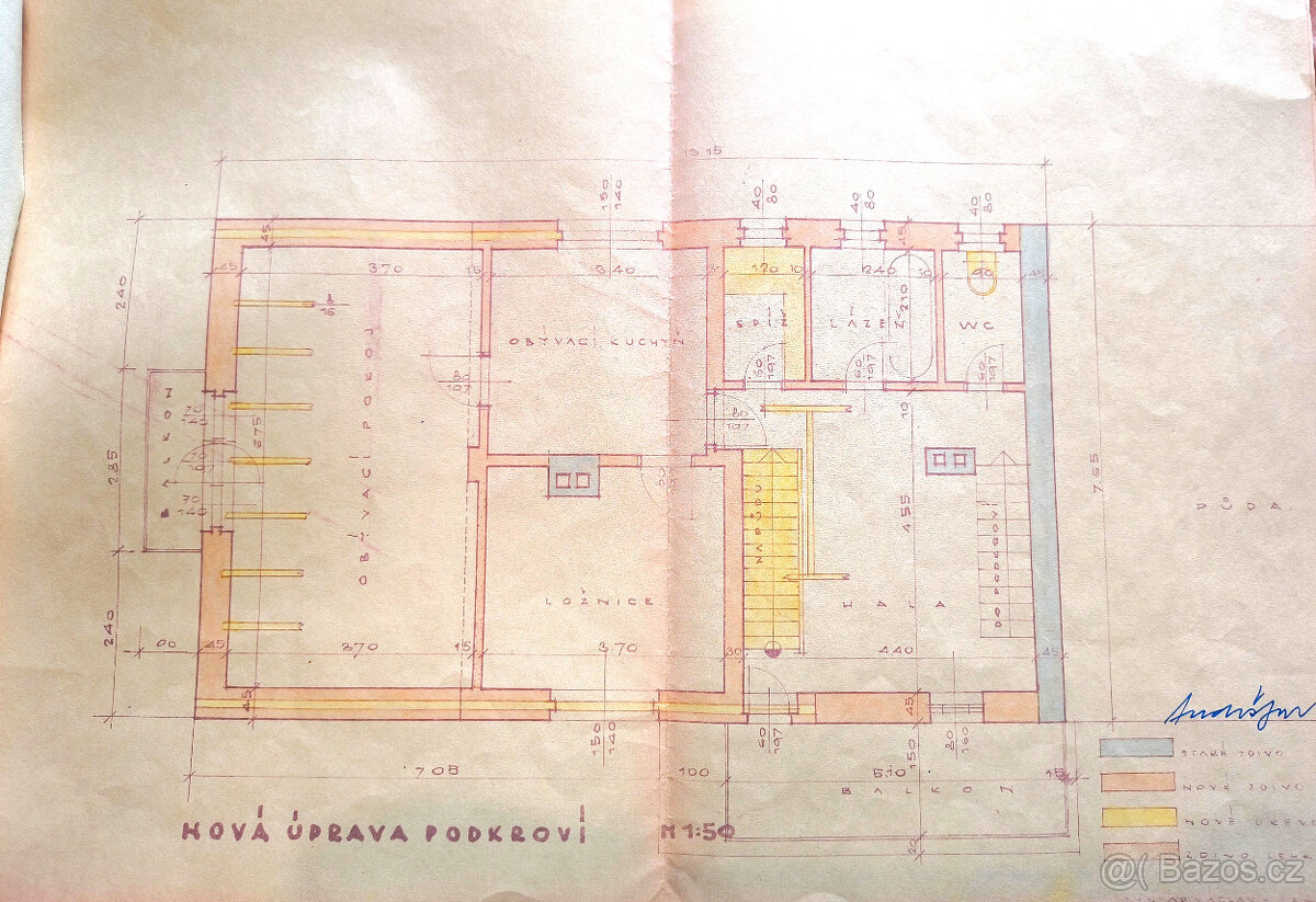 Janov - zemědělská usedlost se stodolou a pozemky 11 612 m2 - 19