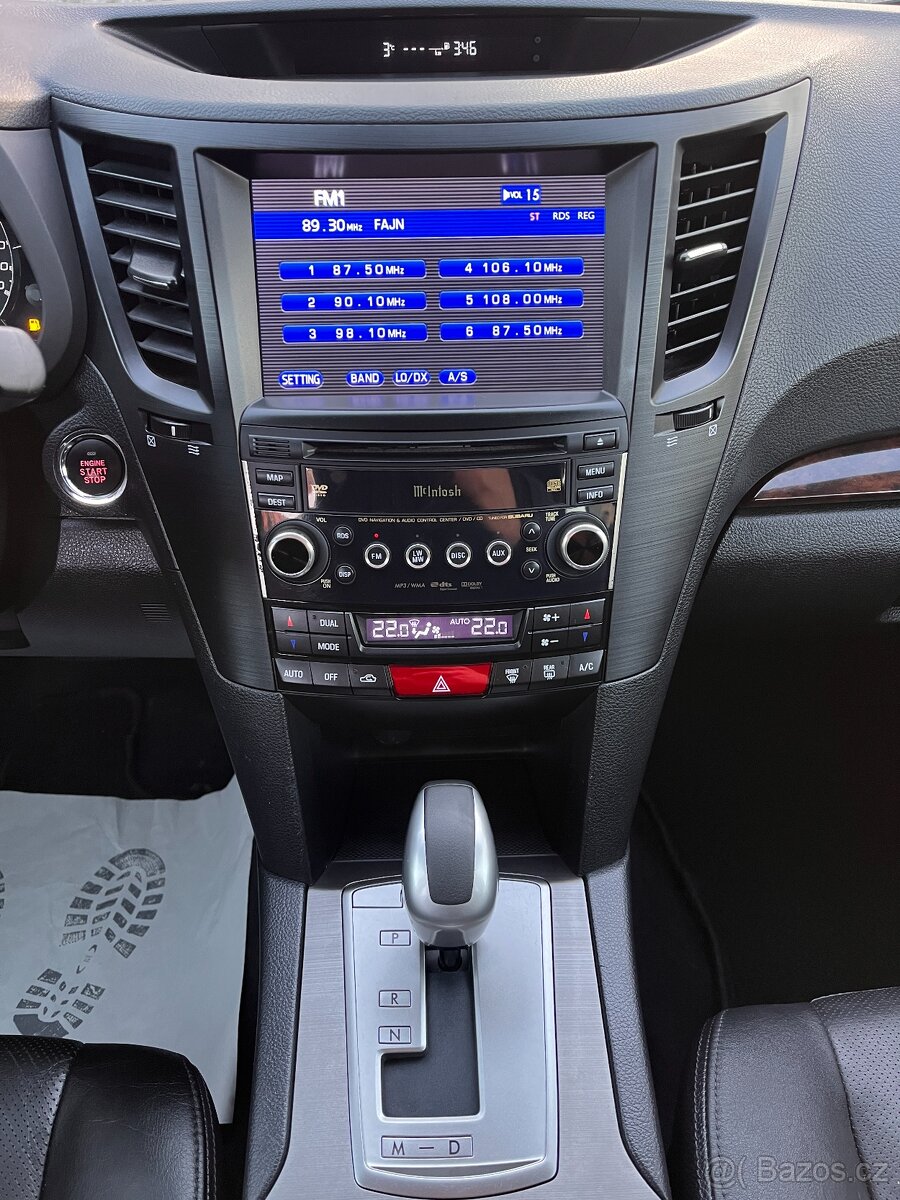 SUBARU LEGACY OUTBACK 3.6R 191KW,2012,PLNÁ VÝBAVA,PĚKNÝ STAV - 19