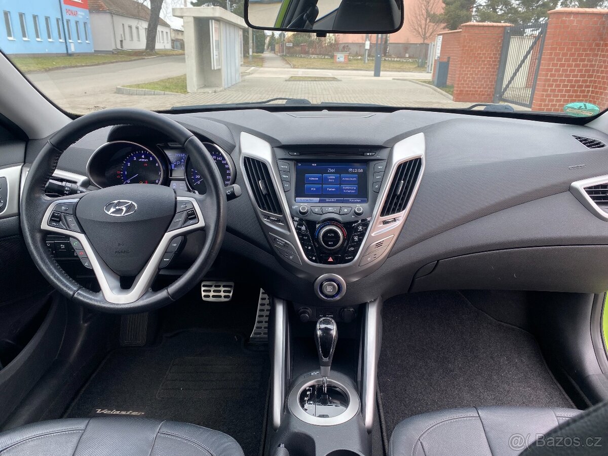 Veloster 1.6i, Premium, Plná výbava, Top stav - 19