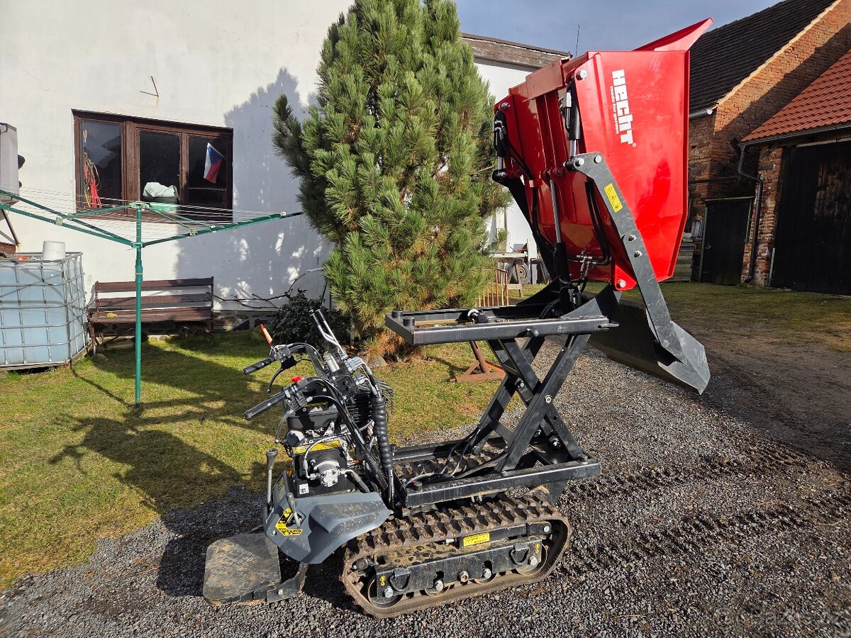 Pásový dumper HECHT 2960, zánovní v záruce - 19