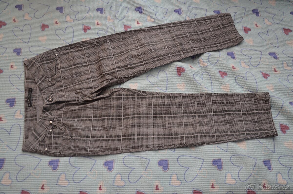 146 152 tepláky legíny džegíny kalhoty džíny - 19