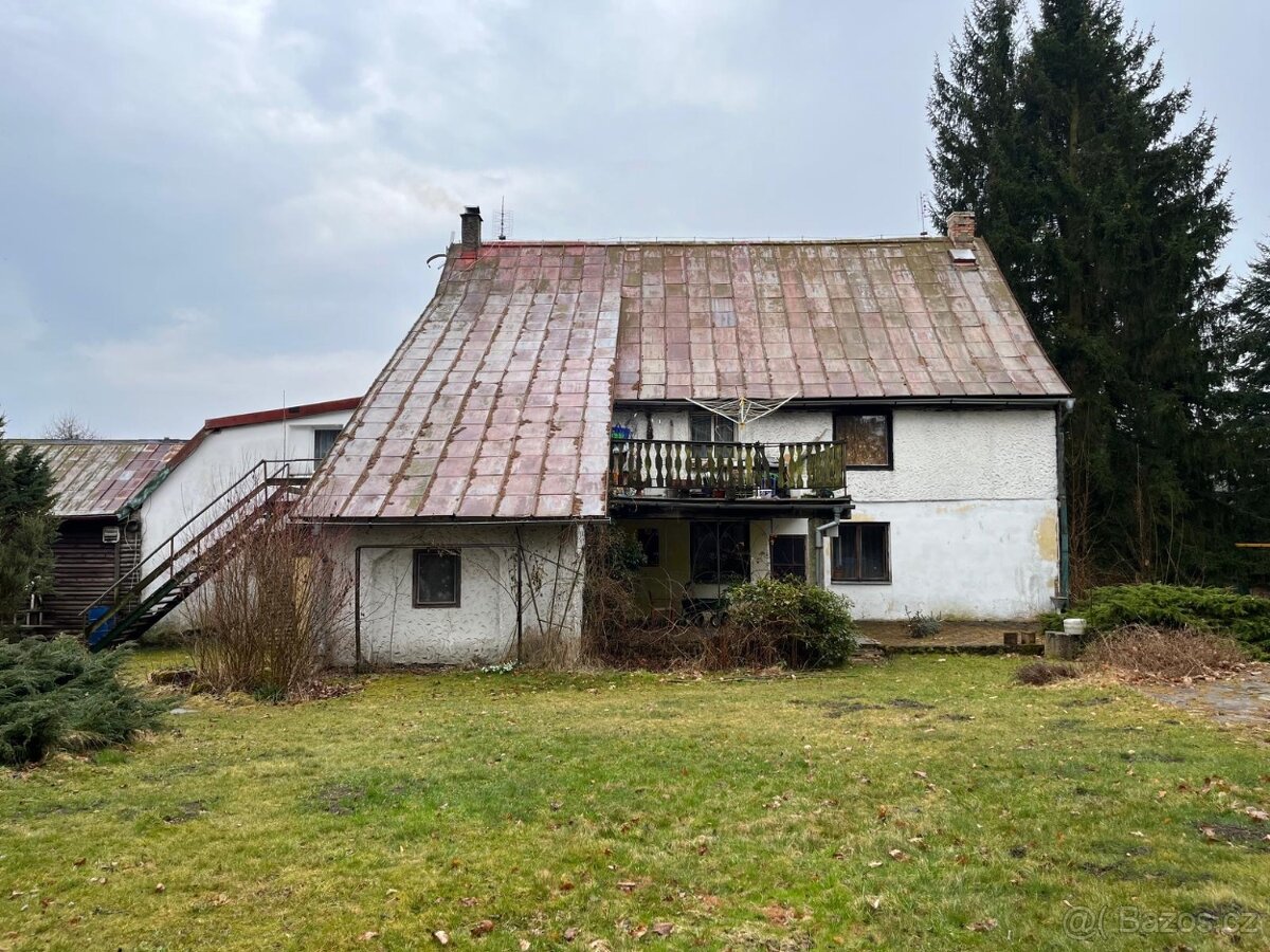 Prodej 2/9 RD a souboru pozemků, Staré Křečany, Děčín - 19