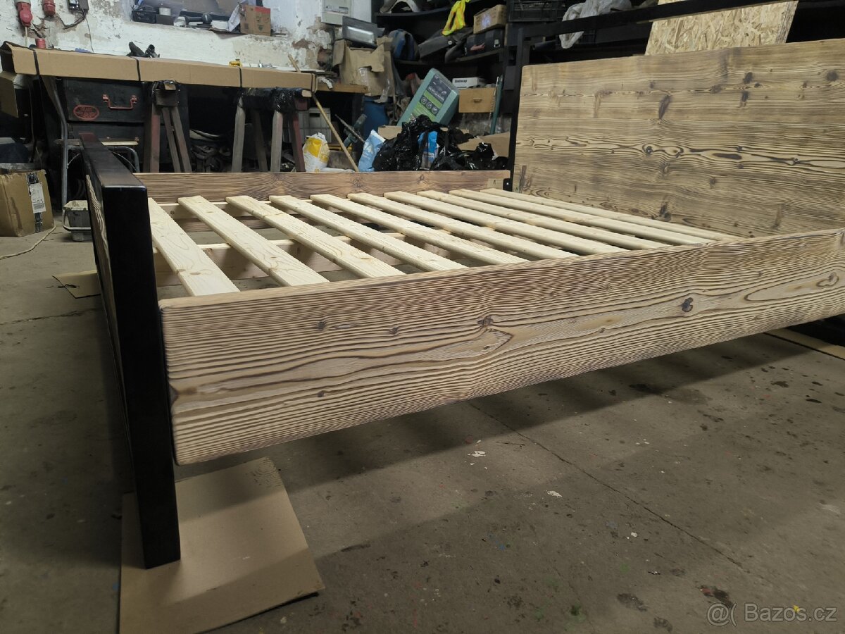 Masivní postel 180x200 - 19