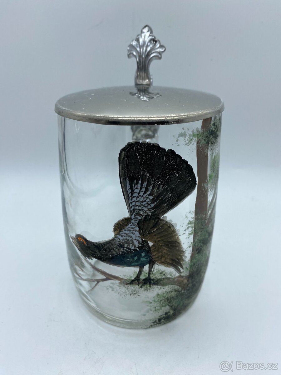 Sběratel nabízí staré korbele s cínovými víčky - 19