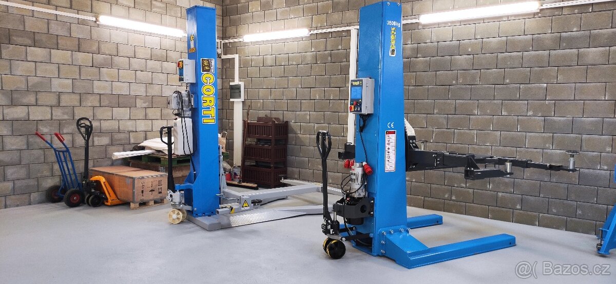 Nůžkový mobilní zvedák 3000 kg/ 1m ZÁRUKA - 19