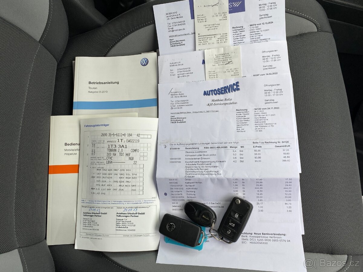 Volkswagen Touran, 2.0 TDI 103kW- LIFE- NAVI- PDC - 19