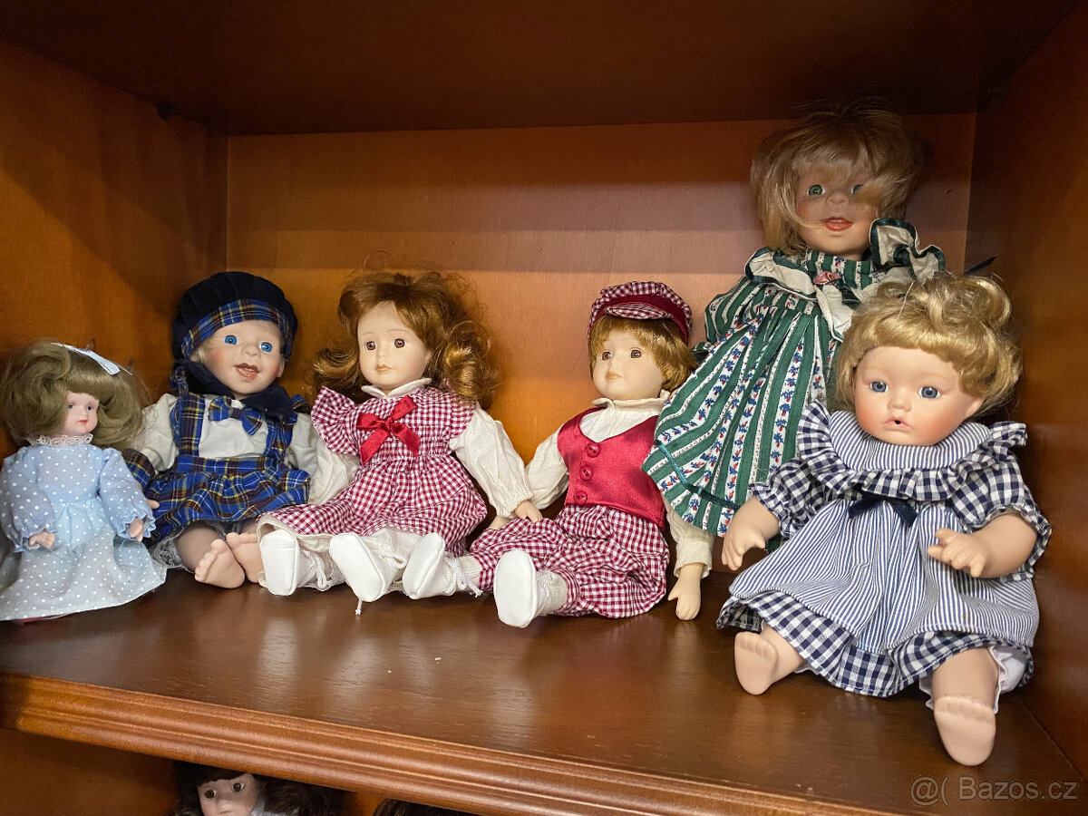 porcelánové panenky- sbírka - 19