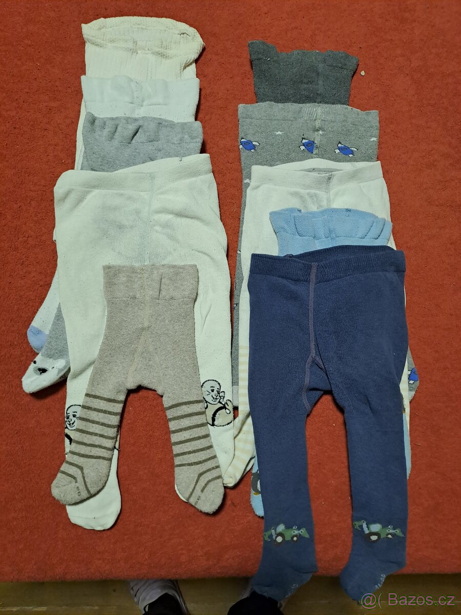 Chlapecké čepice, rukavice, punčocháče a bačkory. - 19