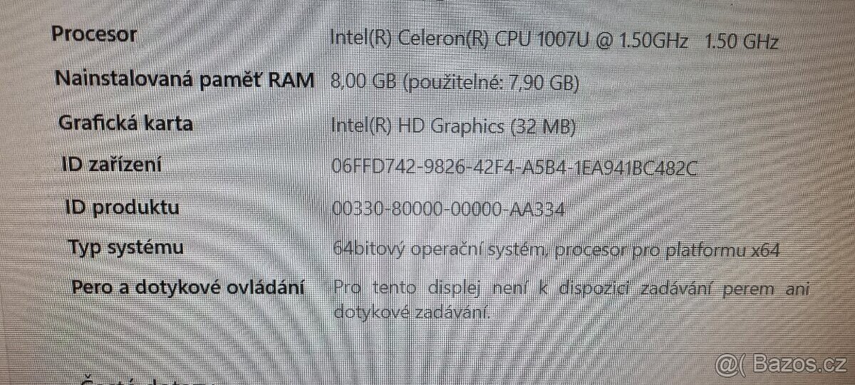 Zotac Zbox ID18 + DRŽÁK NA MONITOR + monitor BENQ 19" - 19