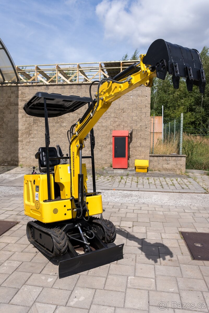 Pásový Mini Bagr Gunter Grossman GG800 - 19