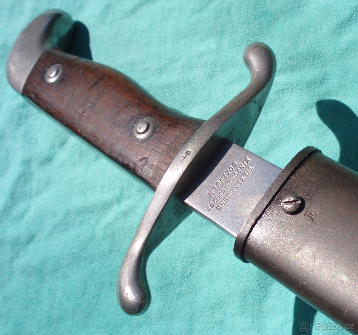 Argentinská vojenská mačeta/tesák M1909 - 19