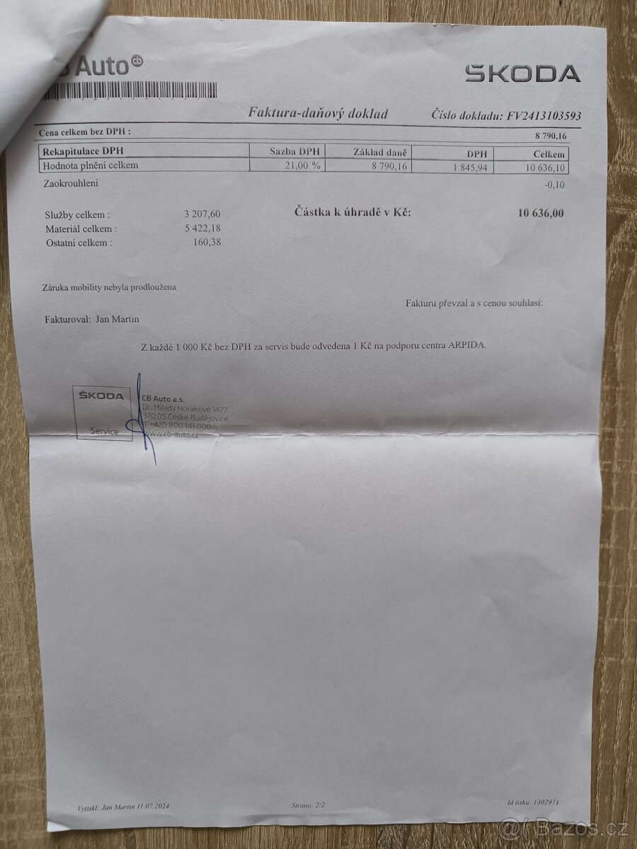 ŠKODA OCTAVIA 1.9 TDI, r.v. 2010, 1. MAJITELKA, VÝBORNÝ STAV - 19