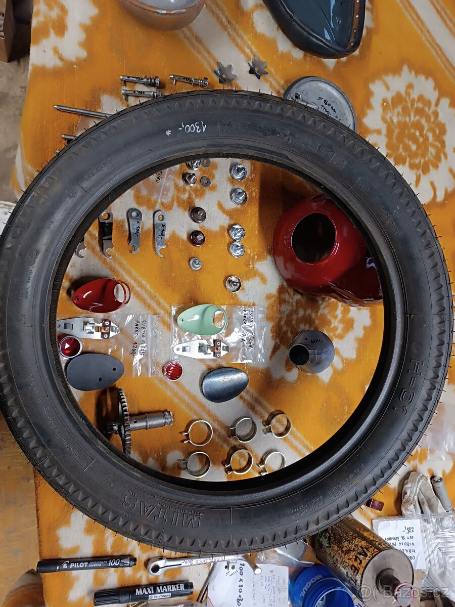 Pérák díly,šroub,sedlo,maska,světlo,štít,filtr,klic - 19