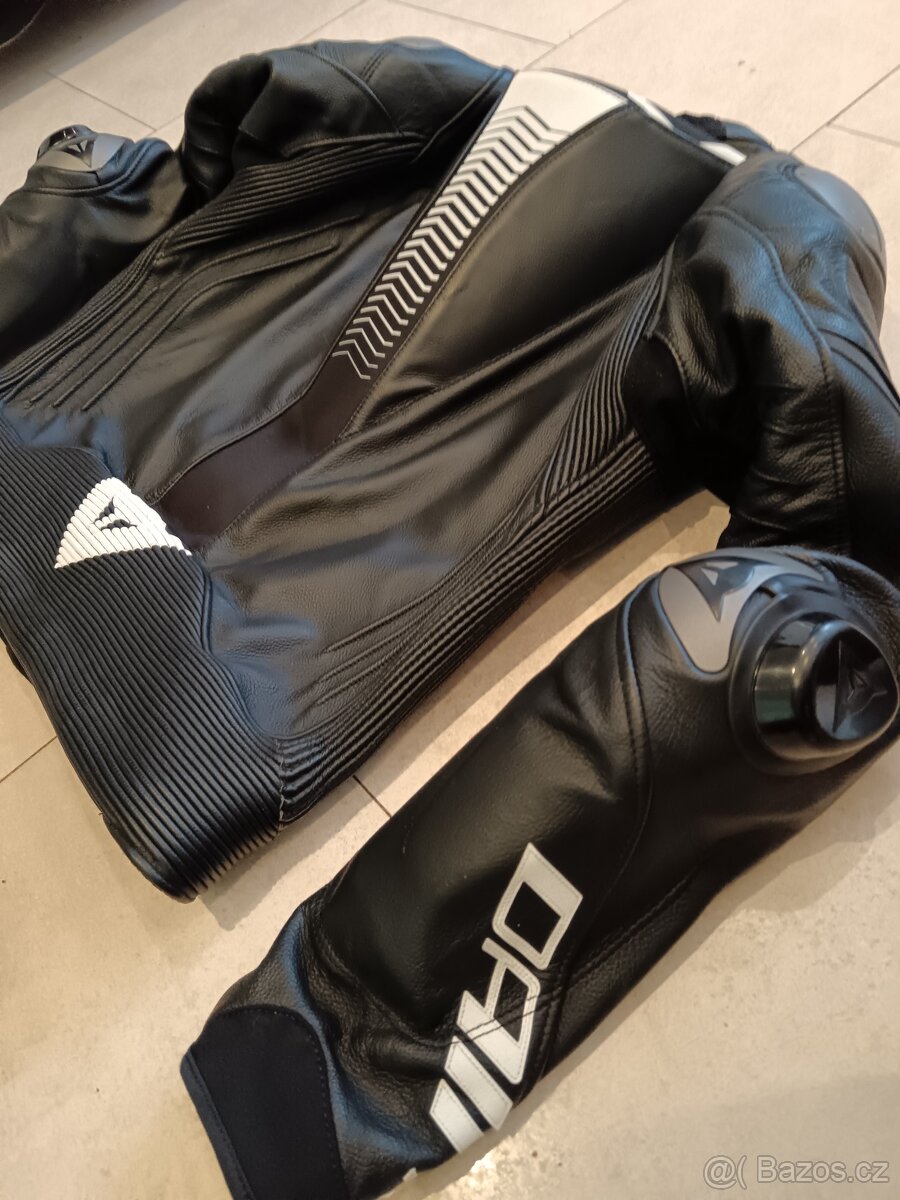 Dainese Laguna Seca 5-Pánská kožená moto kombinéza, dvoudíl - 19