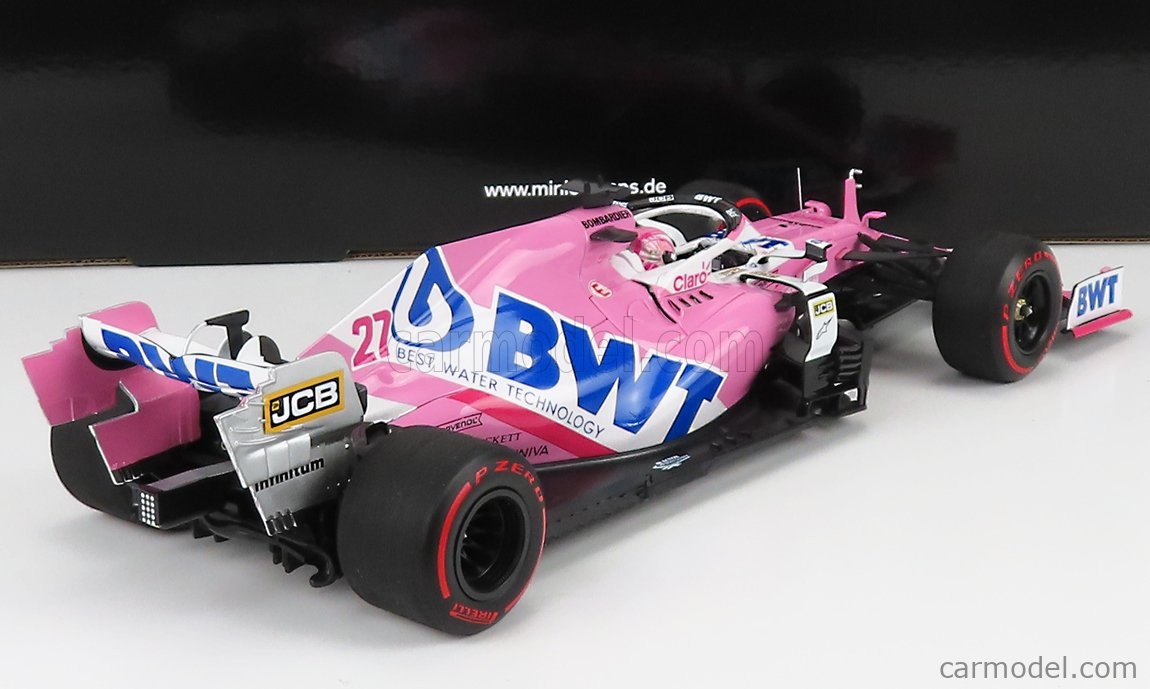 F1 BWT RACING POINT MERCEDES RP20 HULKENBERG MINICHAMPS 1:18 - 19