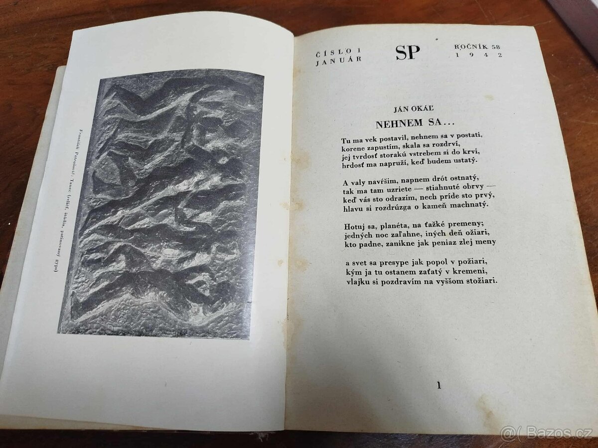 SLOVENSKÉ POHĽADY--1942--58.ročník 1. až 12.--redigoval DR.S - 19