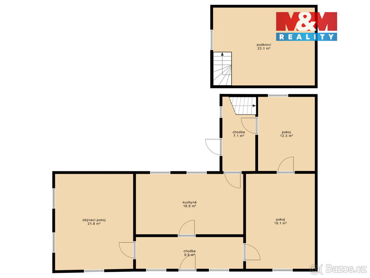 Prodej zemědělské usedlosti, 112 m², Čejetice - 19