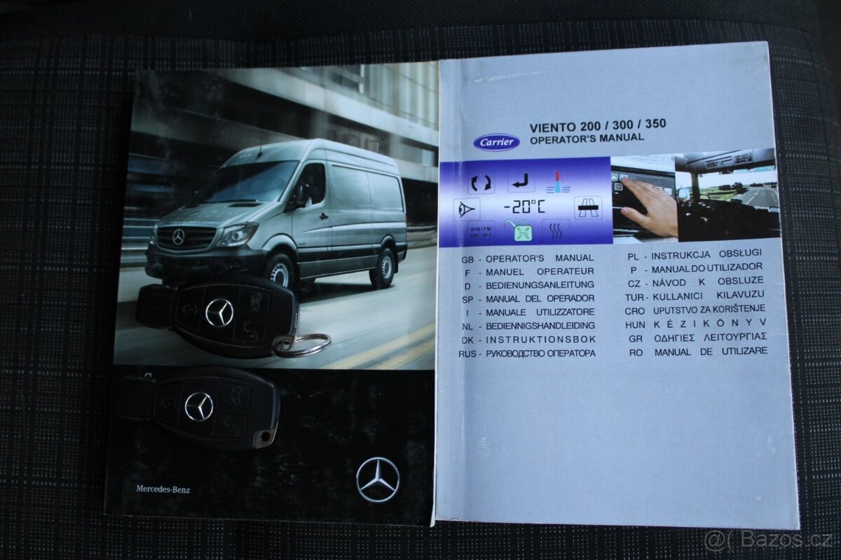 Mercedes-Benz Sprinter 316,L2H2,CHLADÍ,KLIMA,ČR,1.MAJ - 19