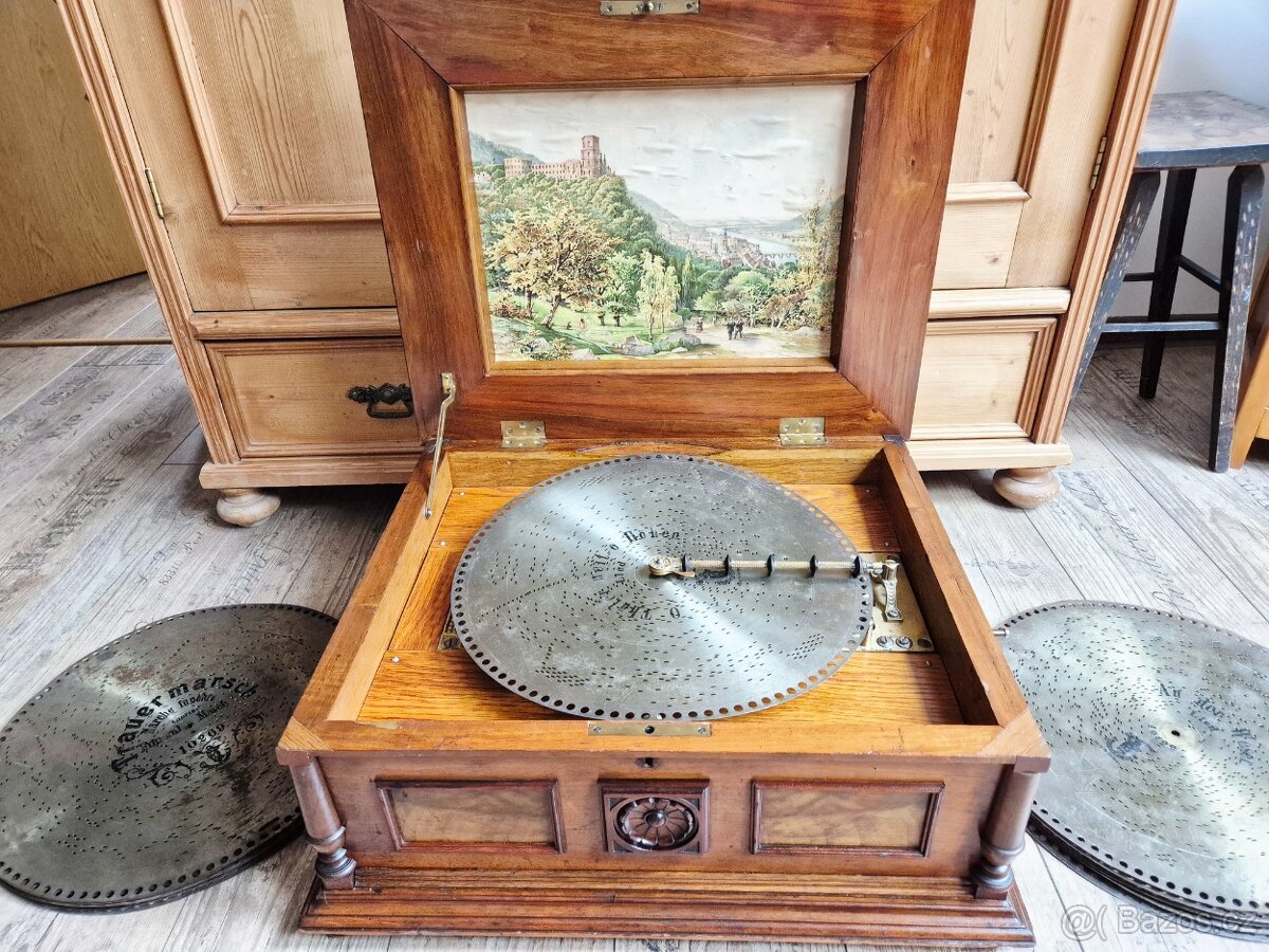 Velký starožitný Polyphon, 1889 - 19