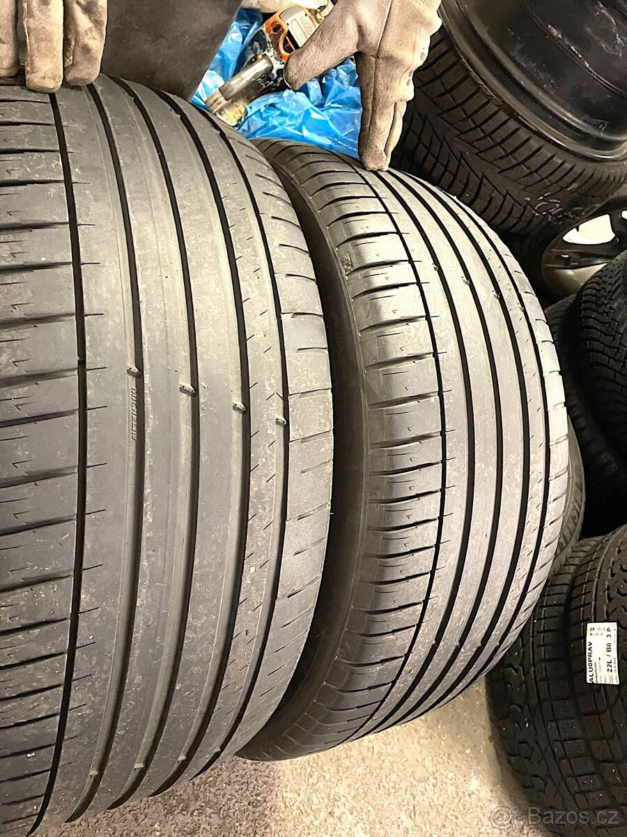 21" sada: 4x letní pneu MICHELIN, 4x senzor tlaku, 4x disk - 19