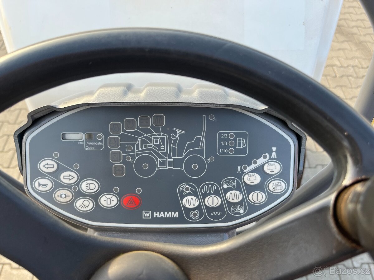 Vibrační válec zlomený ocelový Hamm HD 13 VV, Bomag - 19