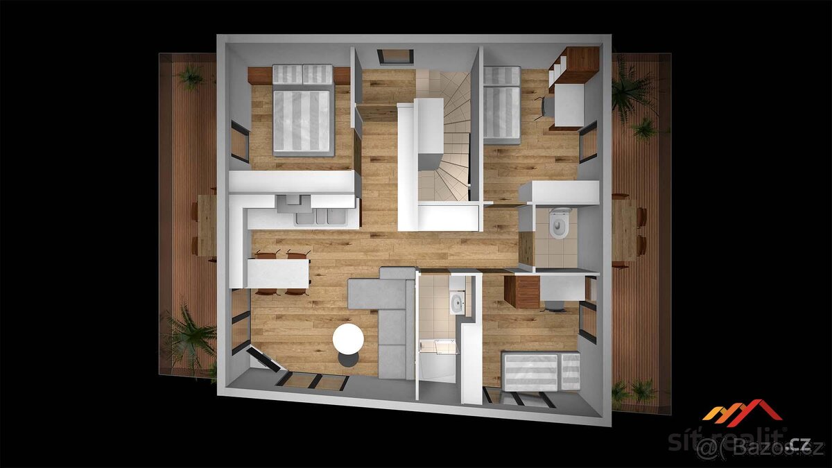 Novostavba byt 2+kk/B, 51m2, Praha 6 Ruzyně, Obora Hvězda - 19
