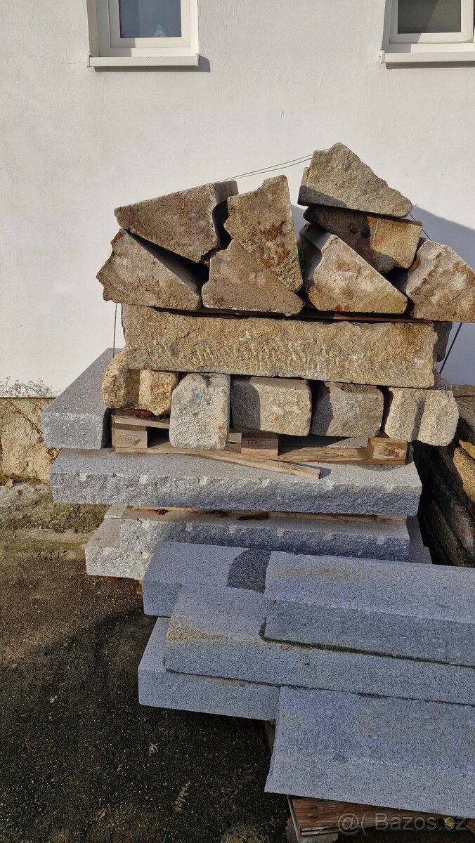 Žulové obruby a zápražáky (placáky) - 19