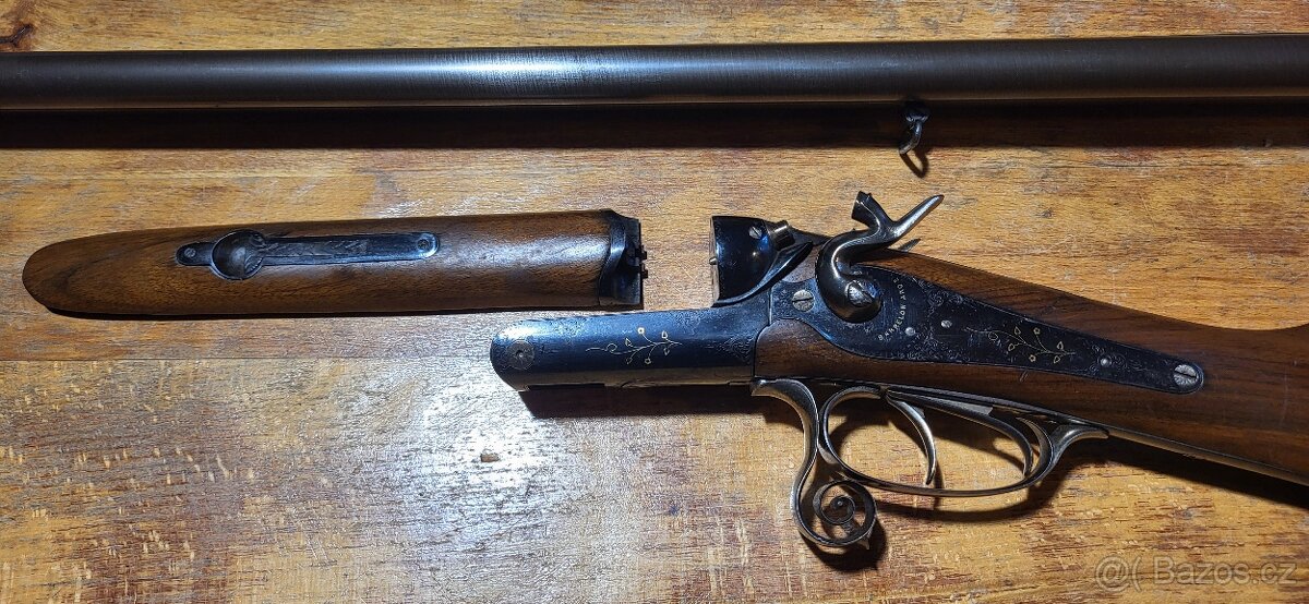 PUŠKA BROKOVNICE LANCASTER CAL 16 TOP NÁDHERA - 19