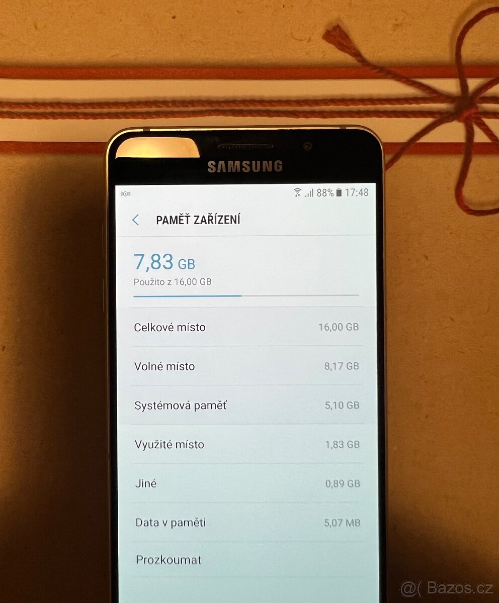 Samsung Galaxy A5 A510F Black krásný stav - 19