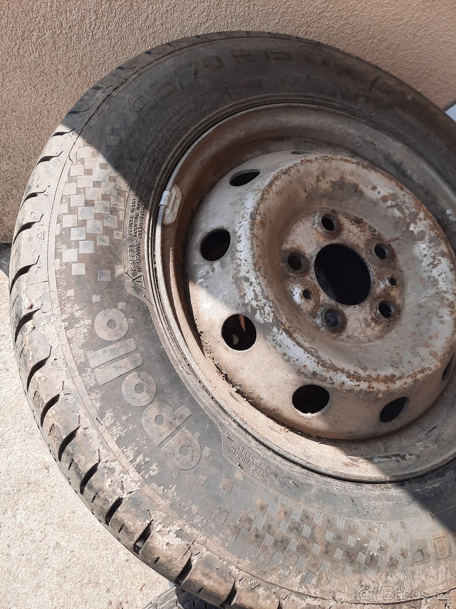 Disky Stilauto pre Fiat 4x98,rezervni kola,disky Ducato - 19