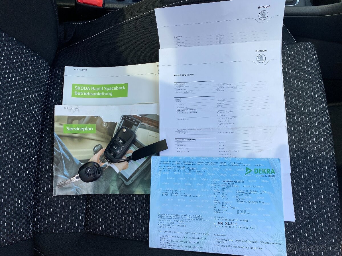 Škoda Rapid, 1.2 TSI 77kW -1xMAJ.-XENON-ALU - 19