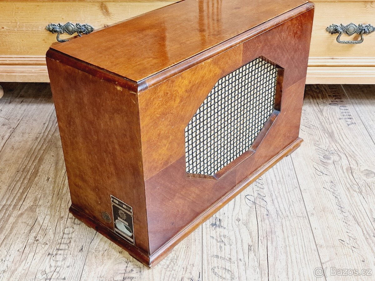 Starožitné rádio Radiola, 313V, SR, rok 1931 - 19