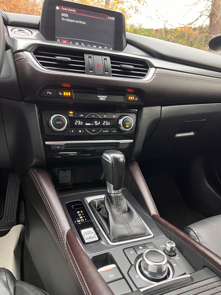 MAZDA 6 2.5i,141KW,2016,KŮŽE,FULL LED,BOSE,ALU19,HEAD UP,TZ - 19