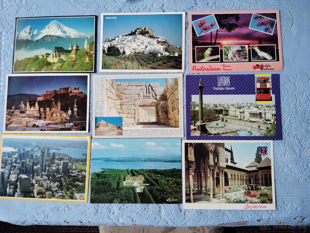 Pohlednice -zahraničí - čisté. - 19