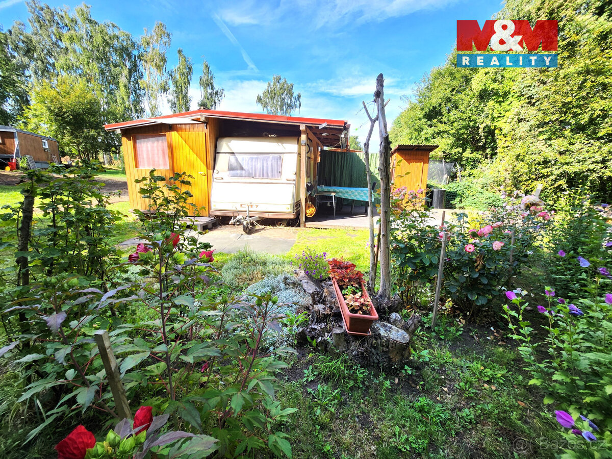 Prodej, karavan s dřevěnou přístavbou, Hradec u Kadaně - 19