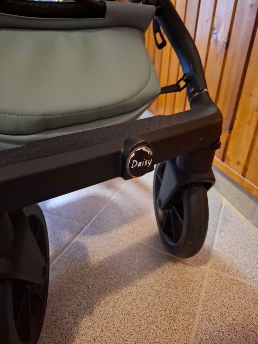 Lehký kočárek dvojkombinace Jasmine Daisy Soft 04 Mint - 19