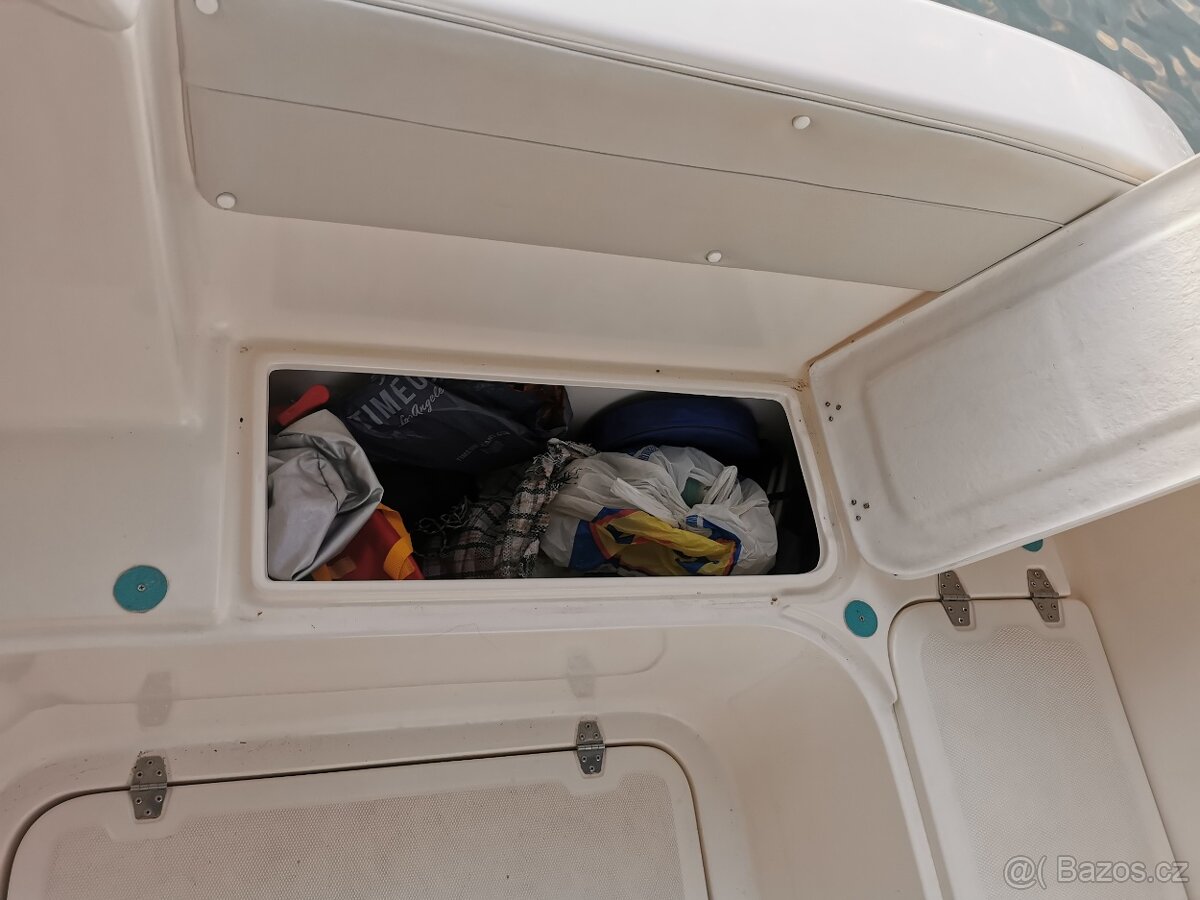 LOĎ ITALMAR, CABIN 23 + motor 225hp + dvouosí vlek - 19