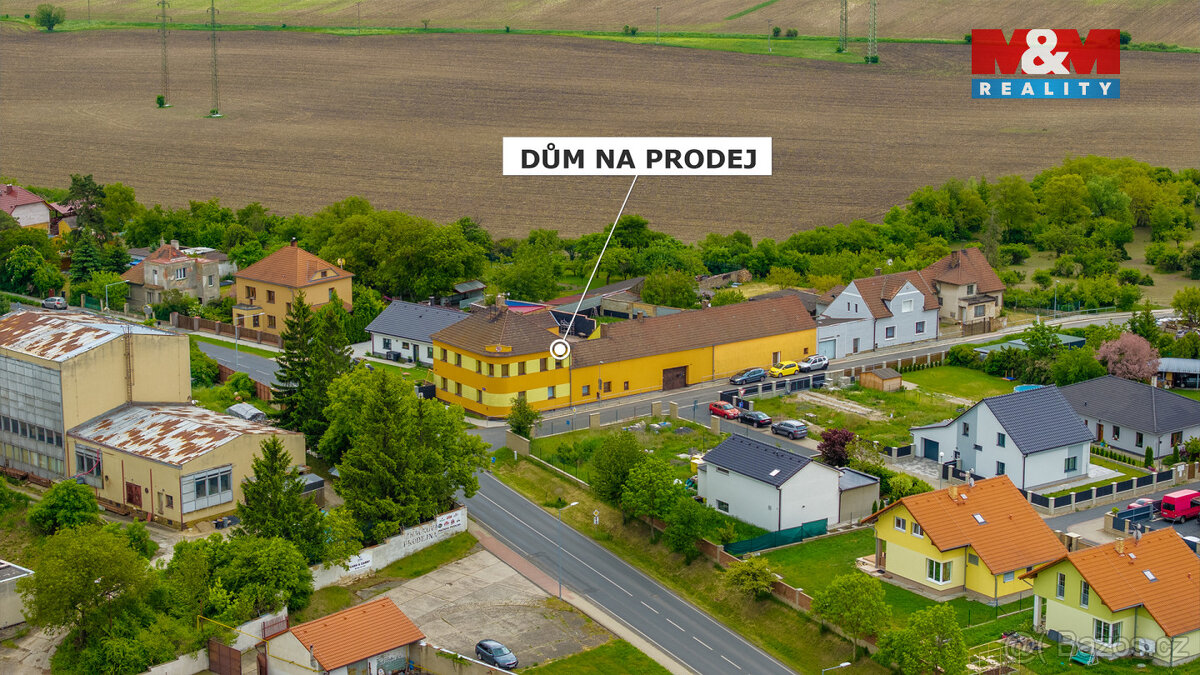 Prodej nájemního domu, 732 m², Černčice, ul. Husova - 19