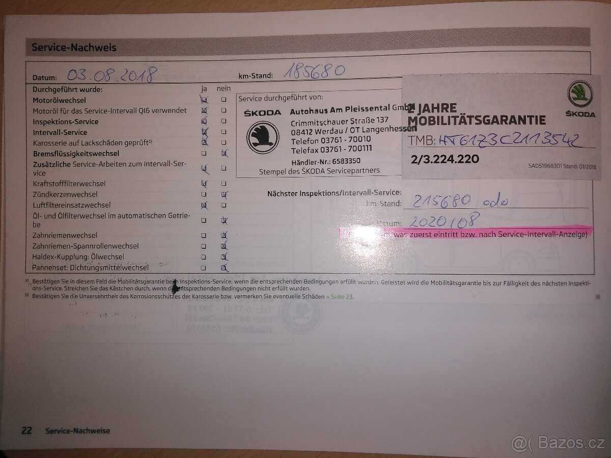 Škoda Octavia Combi TDI Ambition 4/2012 - 19