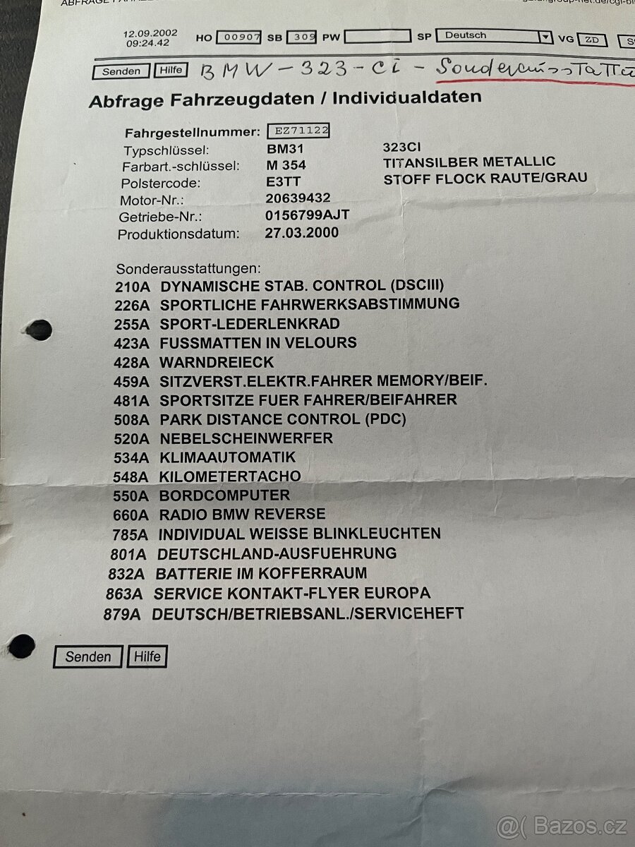 Prodám BMW e46 323ci coupe manuál M52TUB25 projekt - 19