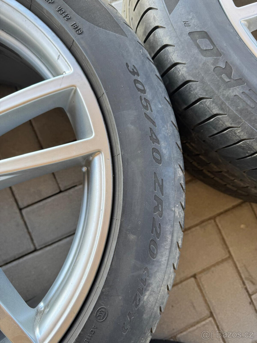 r20 origo alu porsche, dvourozměr, letní pneu pireli - 19