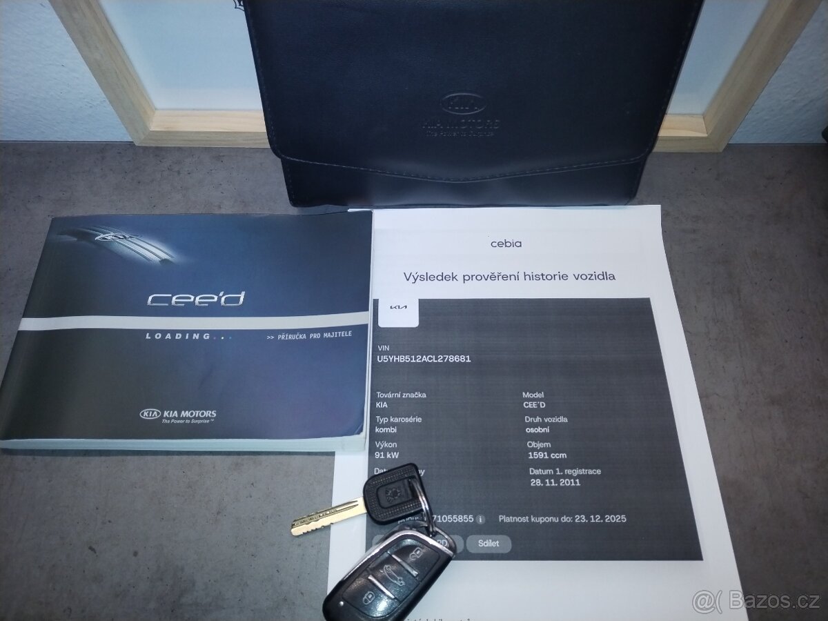 Kia Ceed 1.6 benzín+LPG, 6KVALT-KOUP. ČR,CEBIE,PO SERVISU - 19
